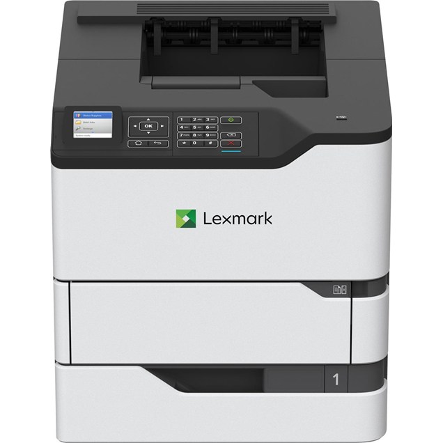 Lexmark MS823dn (A4) Mono Laser Printer (Duplex/Network) 512MB (2.4 inch) Colour LCD Display 61ppm 300,000 (MDC)