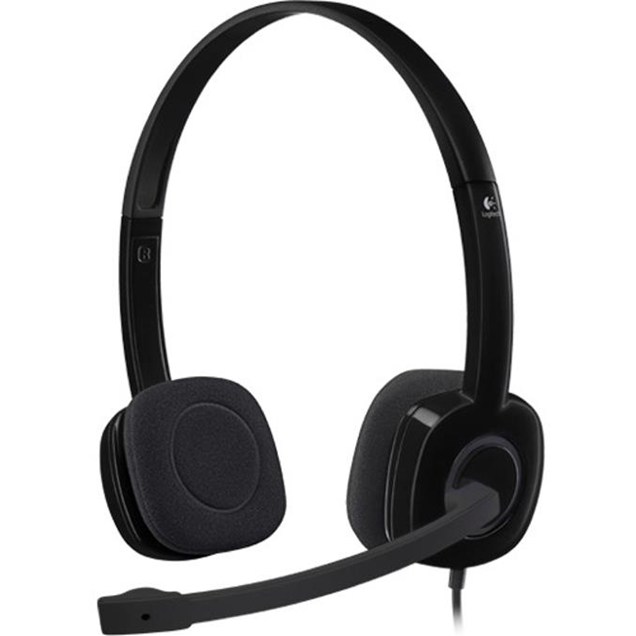 Logitech H151 Stereo Headset with Noise-Cancelling Microphone