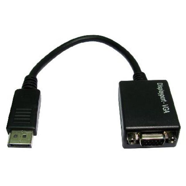 Display Port to VGA Cable