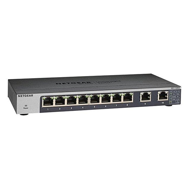 Netgear GS110MX  8-Port Gigabit Desktop Switch 