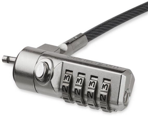 StarTech.com Laptop Cable Lock with Swivel Hinge, 4-Digit Combination Lock
