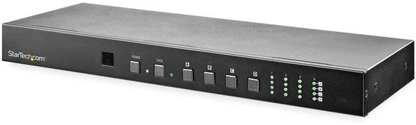 StarTech.com 4x4 HDMI Matrix Switch with Audio and Ethernet Control (Black)