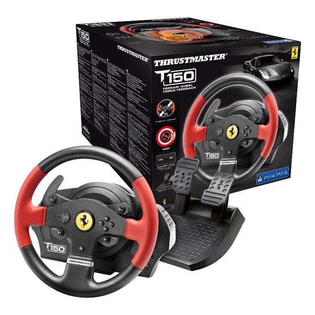 Thrustmaster T150 Ferrari Racing Wheel and Pedal Set