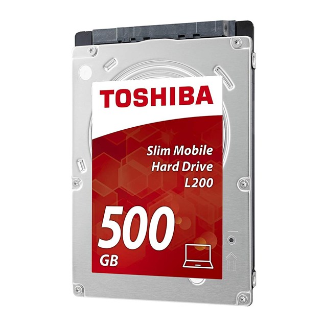 Toshiba L200 500GB SATA III 2.5"" Hard Drive - 5400RPM, 8MB Cache