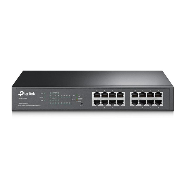 TP-Link TL-SG1016PE 16-Port Gigabit Rackmount Switch 