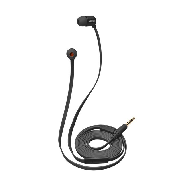 Trust Duga In-Ear Headphones with Microphone (Black)