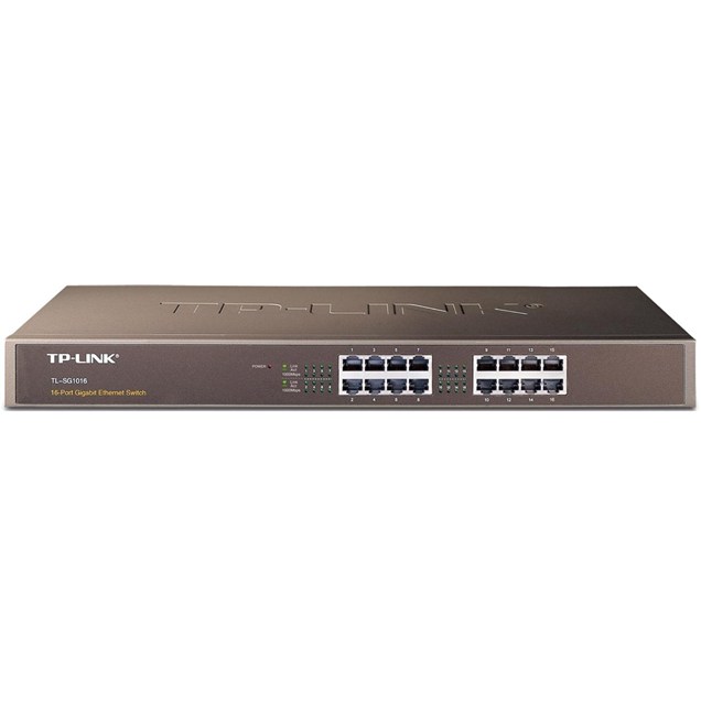 TP-Link TL-SG1016 16-Port Gigabit Rackmount Switch 