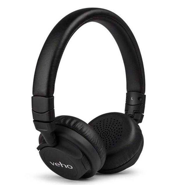Veho ZB-5 On-Ear Wireless Bluetooth Headphones with Foldable Design