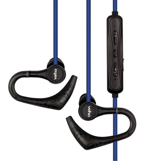 Veho ZB-1 In-Ear Sports Wireless Bluetooth Headphones with Sports Ear Hook