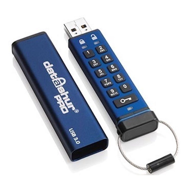64GB iStorage datAshur Pro USB 3.0 Flash Drive