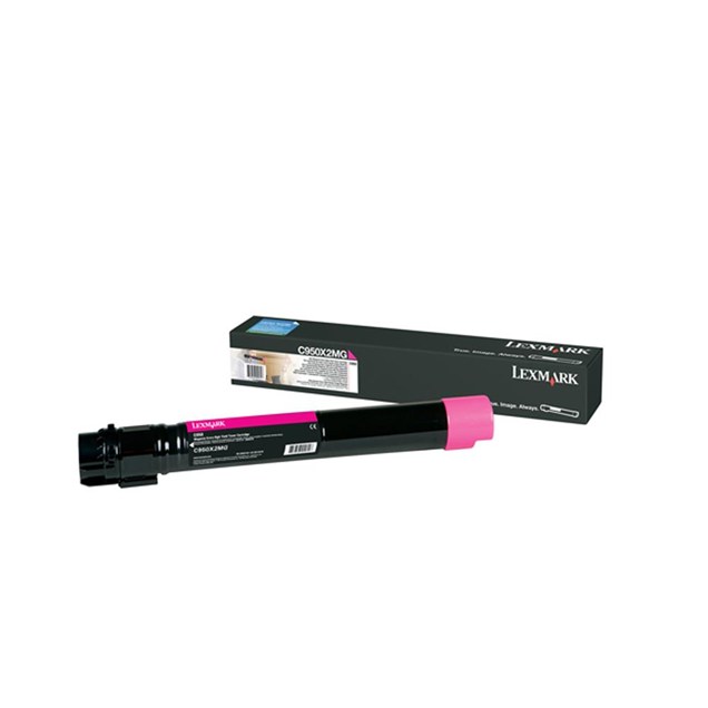 Lexmark (Extra High Yield: 24,000 Pages) MagentaToner Cartridge for C950de Color Laser Printer