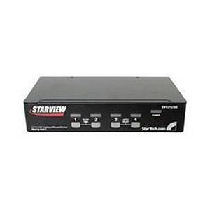 StarTech.com StarView SV431USB - KVM switch - USB - 4 ports - 1 local user - USB - 1U