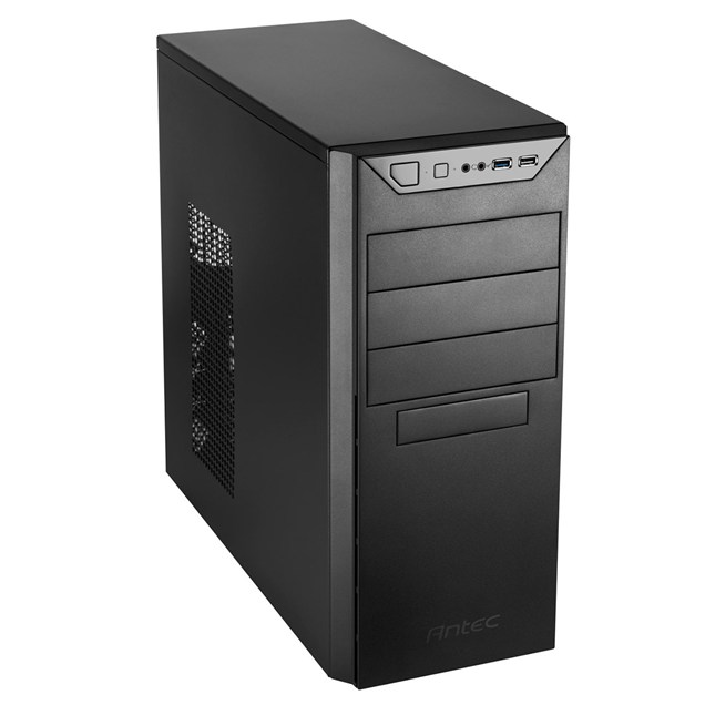 Antec VSK4000B-U3/U2 Mid Tower Case - Black 
