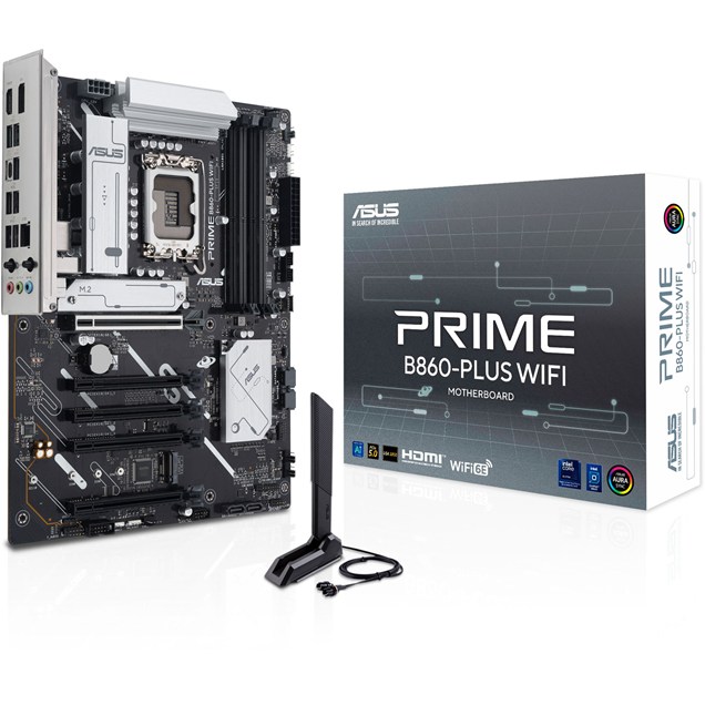 ASUS Prime B860-Plus WiFi ATX Motherboard for Intel LGA1851 CPUs