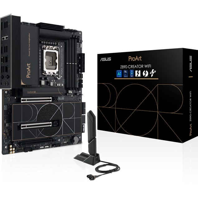 ASUS ProArt Z890-Creator WiFi ATX Motherboard for Intel LGA1851 CPUs