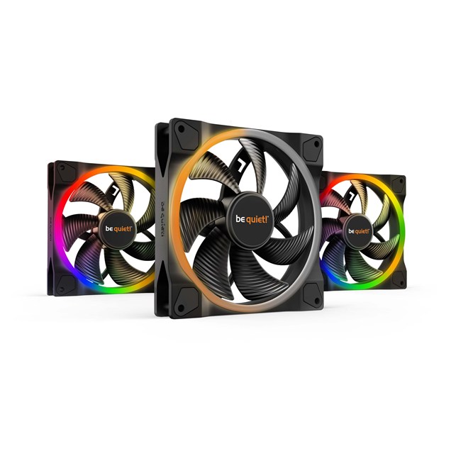 be quiet! Light Wings Triple Pack of 140mm PWM Chassis Fans