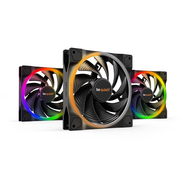 be quiet! Light Wings Triple Pack of 140mm PWM High-Speed Chassis Fans