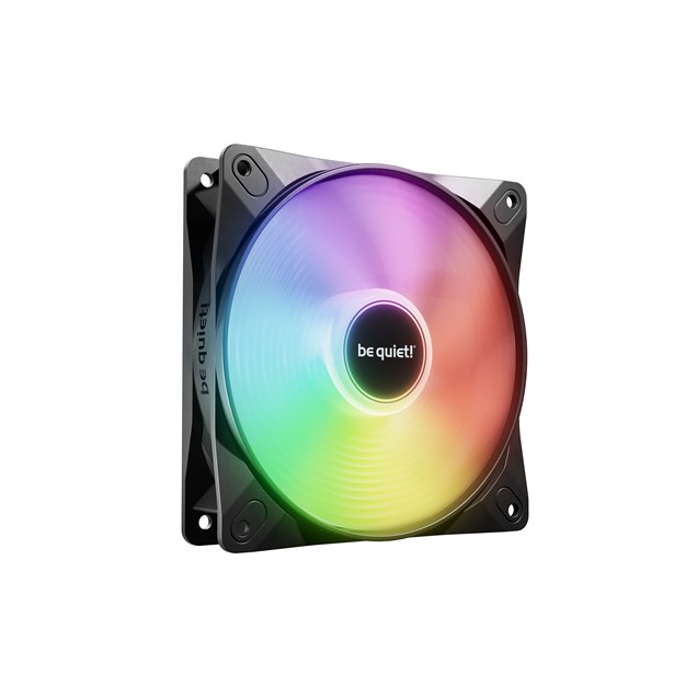 be quiet! Light Wings LX 120mm PWM ARGB High-Speed Chassis Fan in Black