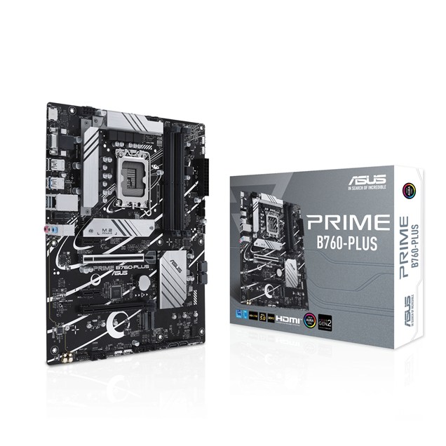 ASUS Prime B760-PLUS ATX Motherboard for Intel LGA1700 CPUs