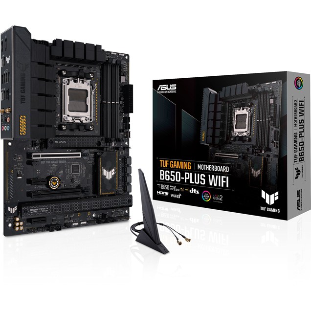 ASUS TUF Gaming B650-Plus WiFi ATX Motherboard for AMD AM5 CPUs
