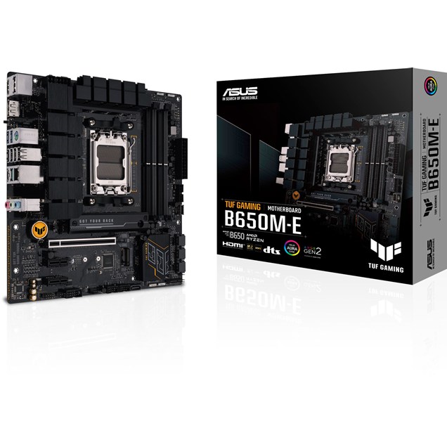 ASUS TUF Gaming B650M-E mATX Motherboard for AMD AM5 CPUs