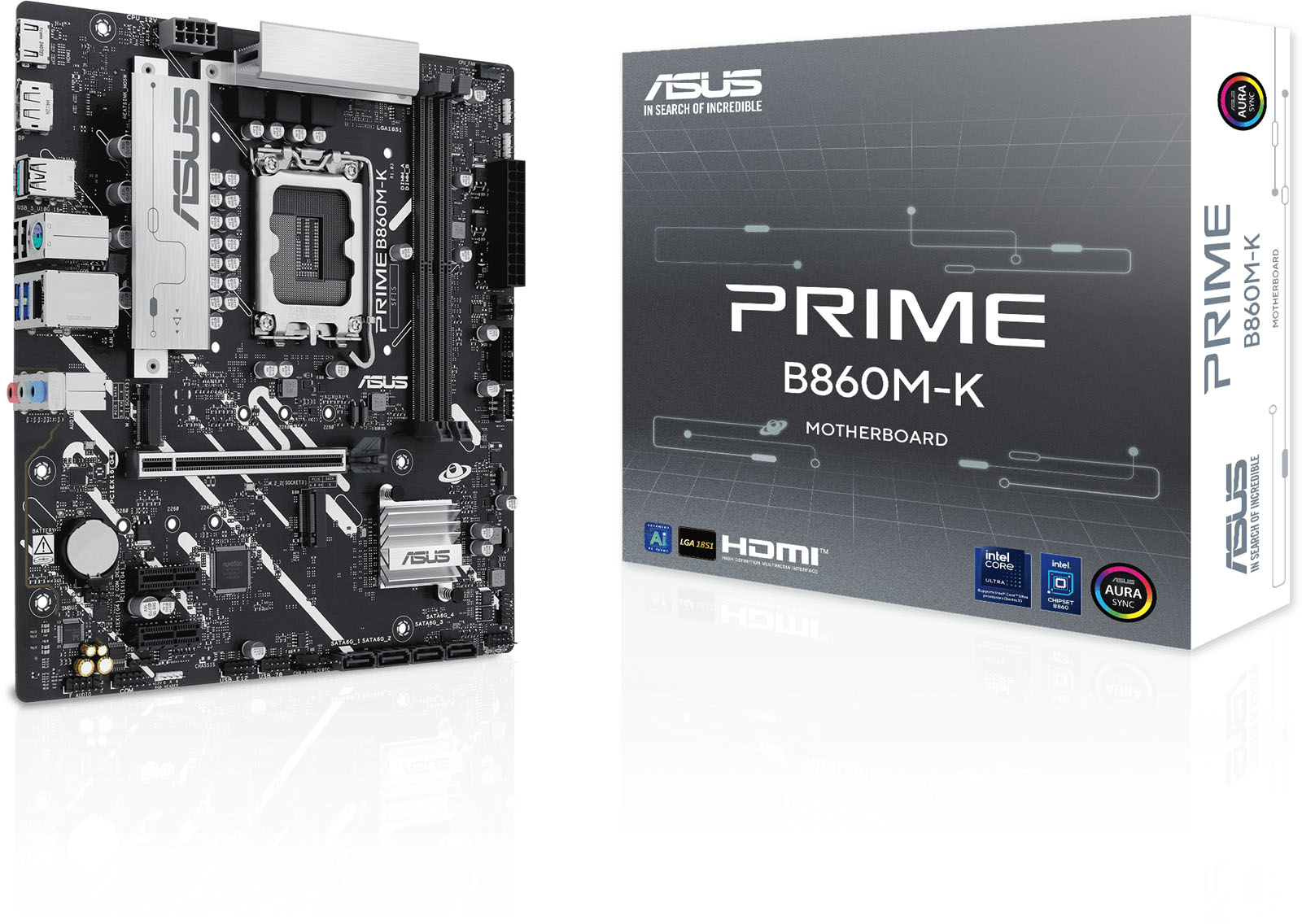 ASUS PRIME B860M-K Intel LGA1851 mATX Motherboard - CCL Computers