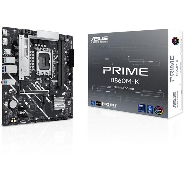 ASUS Prime B860M-K mATX Motherboard for Intel LGA1851 CPUs