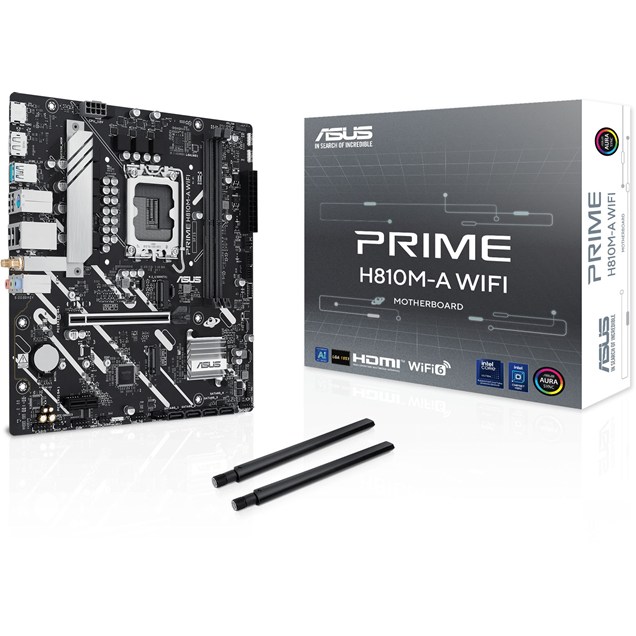 ASUS Prime H810M-A WiFi mATX Motherboard for Intel LGA1851 CPUs