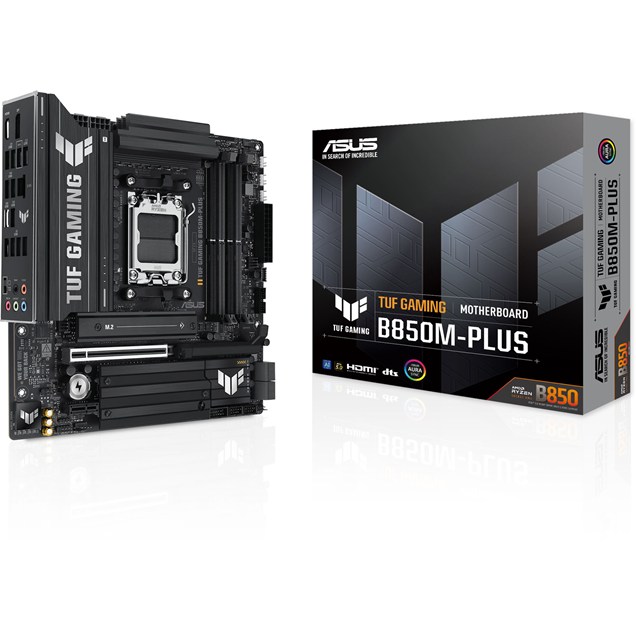 ASUS TUF Gaming B850M-Plus mATX Motherboard for AMD AM5 CPUs