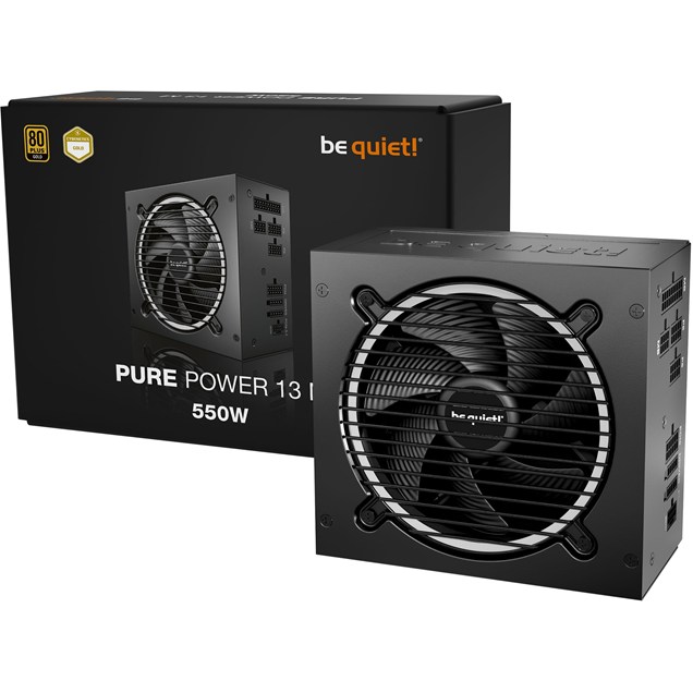 550W Be Quiet! Pure Power 13 M Modular 80 Plus Gold PSU