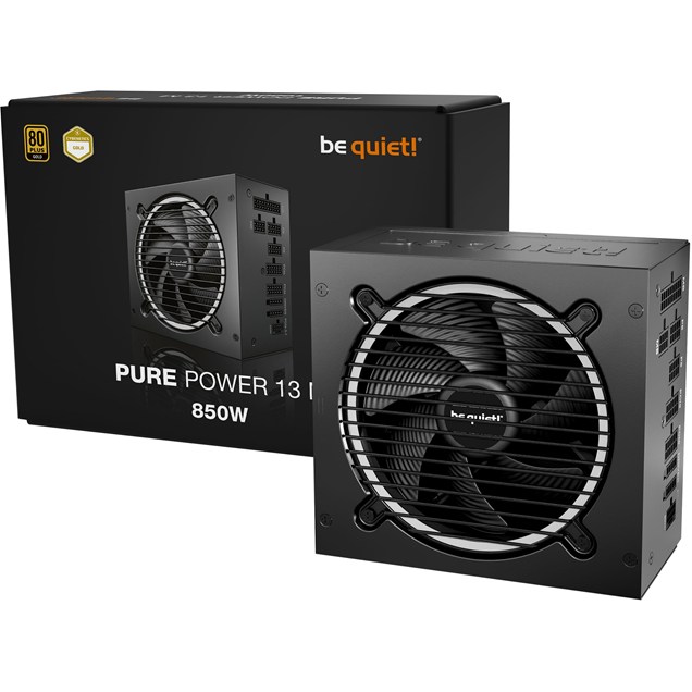 850W Be Quiet! Pure Power 13 M Modular 80 Plus Gold PSU