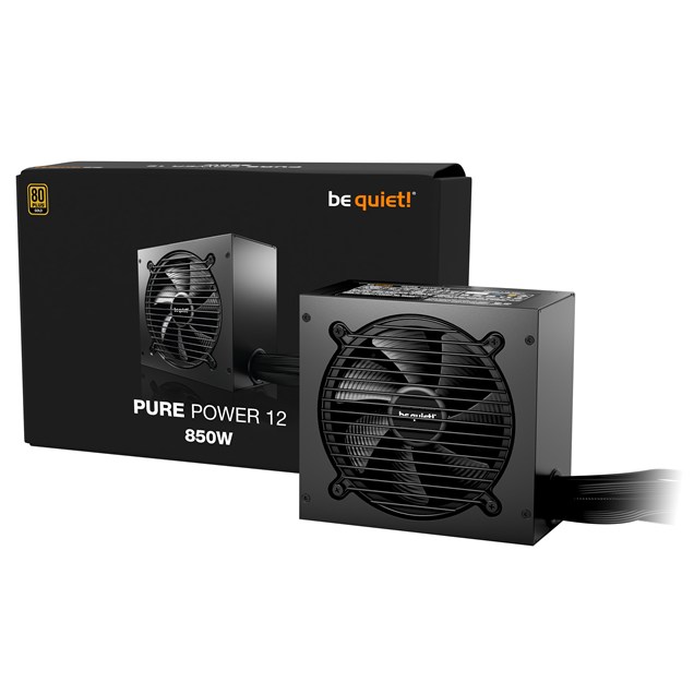 850W Be Quiet! Pure Power 12 80 Plus Gold PSU