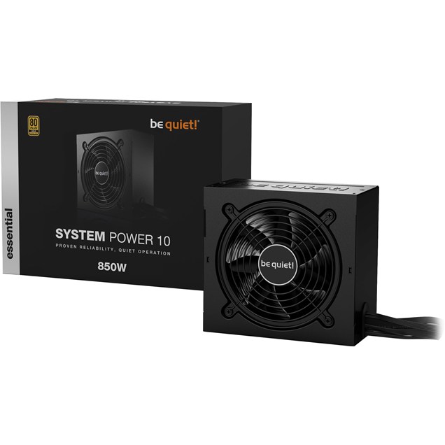850W Be Quiet! System Power 10 80 Plus Gold PSU