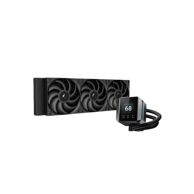 DeepCool Mystique 360mm All-in-One Liquid CPU Cooler in Black