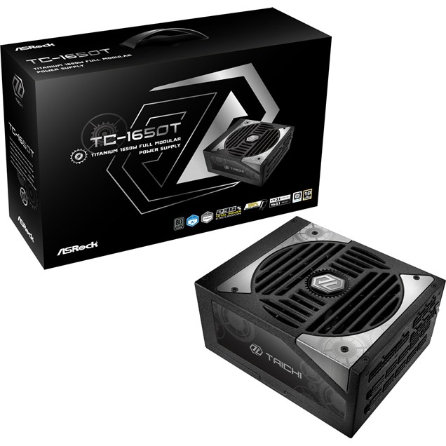 1650W ASRock Taichi 1650T Modular 80 Plus Titanium PSU