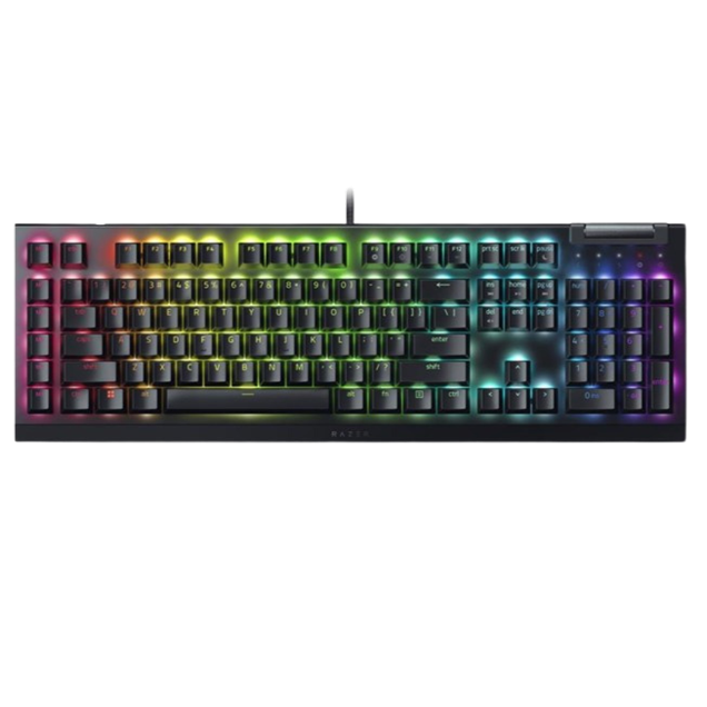 Razer Blackwidow V4 X Mechanical Gaming Keyboard - Razer Green Switch