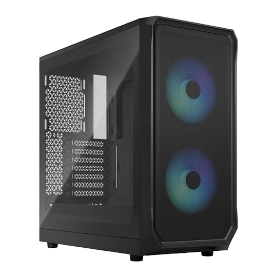 Fractal Focus 2 RGB Mid Tower Gaming Case - Black 