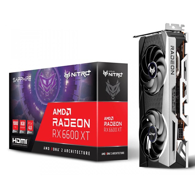 Sapphire Radeon RX 6600 XT NITRO+ OC 8GB Graphics Card