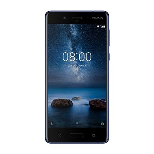 Nokia 8 (5.3 inch) 64GB 13MP Smartphone (Tempered Blue)