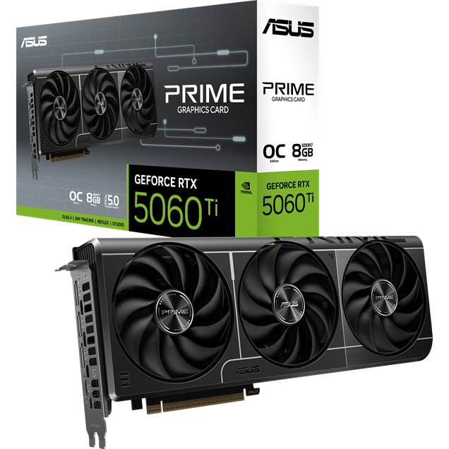 ASUS GeForce RTX 5060 Ti Prime OC 8GB GDDR7 Graphics Card