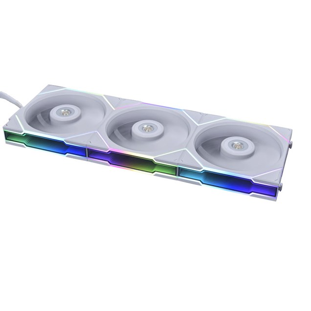 Lian Li UNI FAN TL 120mm Reverse Blade Triple Pack in White