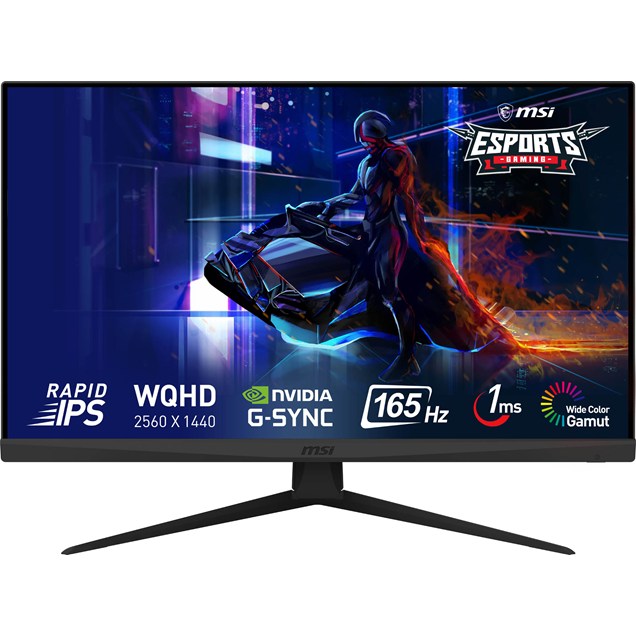 MSI Optix G273QF 27 inch IPS 1ms Monitor - 2560 x 1440, 1ms, HDMI