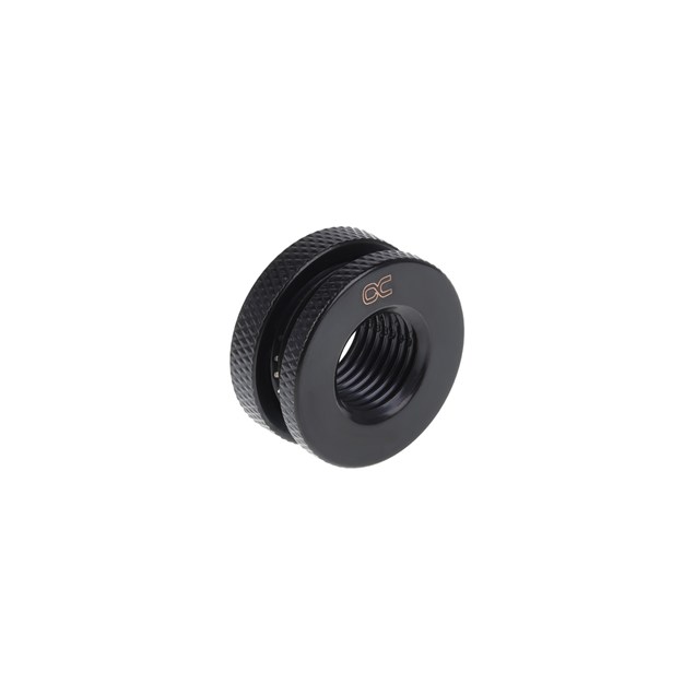 Alphacool Bulkhead Connector Short Version G1/4 - Black