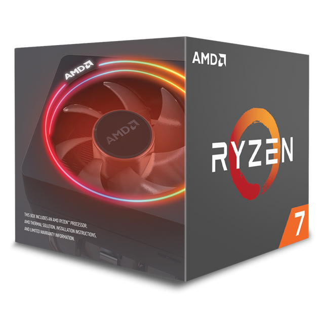 AMD Ryzen 7 2700X 3.7GHz Octa Core AM4 CPU 