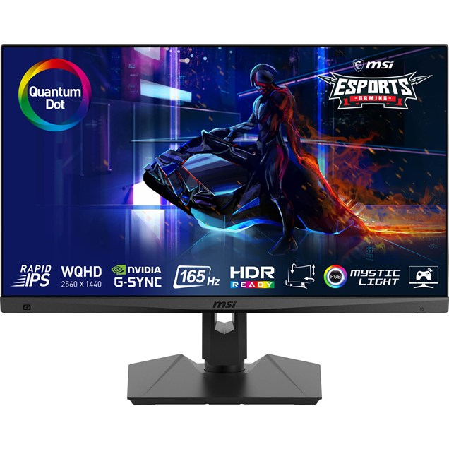 MSI Optix MAG274QRF-QD 27 inch IPS 1ms Gaming Monitor - 2560 x 1440, 1ms, HDMI