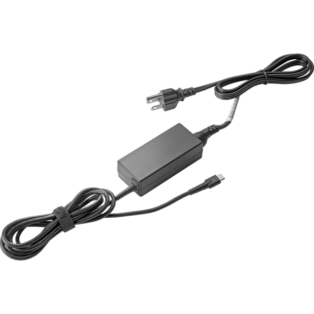 HP 45W USB-C LC Power Adapter