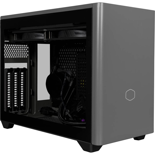 Cooler Master MasterBox NR200P MAX ITX Case - Black/Grey 850W  Power Supply