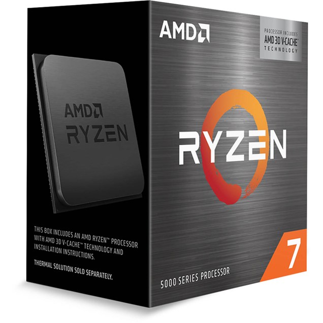 AMD Ryzen 7 5800X3D 8 Core/16 Thread AM4 CPU 