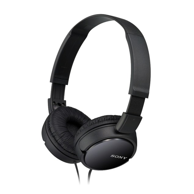 Sony MDR-ZX100 Overhead Headphones Black 1.2m flat Cord