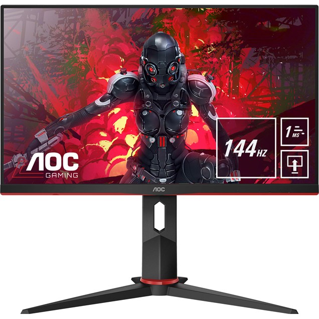 AOC 24G2U/BK 23.8 inch IPS 144Hz 1ms Gaming Monitor - Full HD, 1ms, Speakers